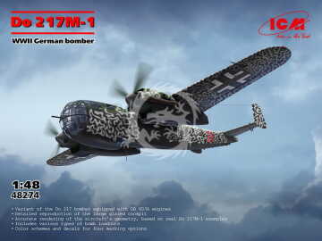 Do 217M-1, WWII German bomber - ICM 48274 skala 1/48