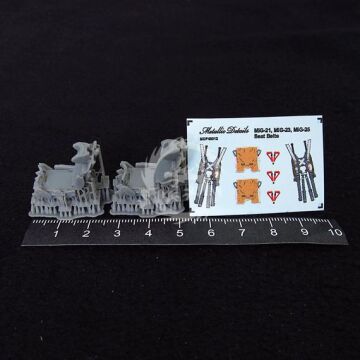 Ejection seat KM-1M - Metallic Details MDR48259 skala 1/48