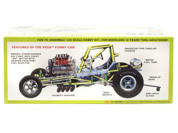 1976 Chevy Vega Funny Car - AMT 1156 skala 1/25