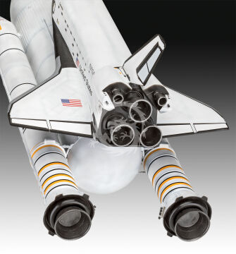 40th Anniversary Space Shuttle with Booster Rockets - Revell 05674 skala 1/144