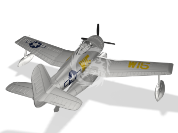 MDR14468 Metallic Details Model samolotu Curtiss SC-1 Seahawk w skali 1/144, drukowany w 3D