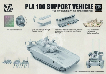 PLA Type 100 Support Vehicle - Border Model BN003  skala 1:35
