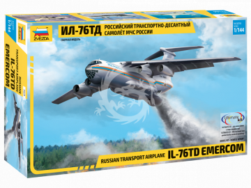 IŁ-76TD Emercom IL-76TD - 7029 Zvezda 1/144