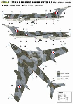 VICTOR B.2 RAF Strategic Bomber Great Wall Hobby Great Wall Hobby L1004 skala 1/144