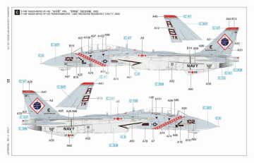 F-14B Bombcat - Great Wall Hobby GWH L7208 skala 1/72