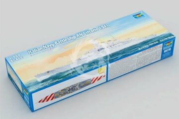Italian Navy Battleship RN Littorio 1941 Trumpeter 05778 skala 1/700