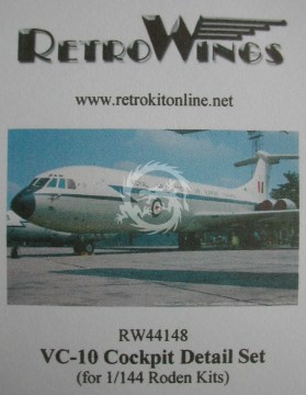 RW44148 VC-10 Cockpit Detail Set RETROKIT RetroWings