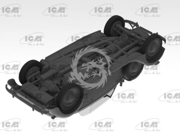 NA ZAMÓWIENIE - Typ 320 (W142) Cabriolet Soft Top, WWII German staff car ICM 35542 skala 1/35