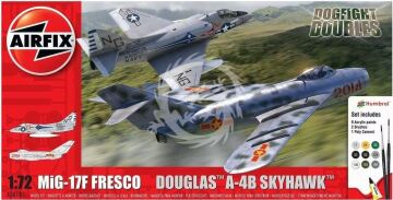 PROMOCYJNA CENA - MiG-17F Fresco & Douglas A-4B Skyhawk - Airfix A50185 skala 1/72