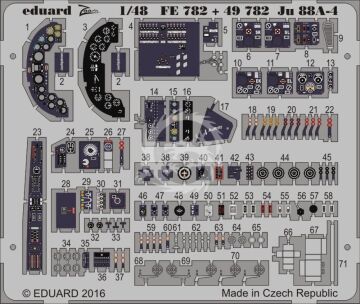 Ju 88A-4 for ICM Eduard FE782 skala 1/48 