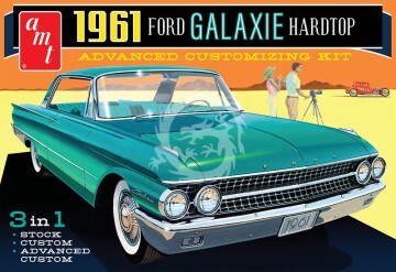 1961 Ford Galaxie Hardtop - AMT 1430 skala 1/25