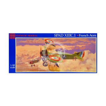 Samolot SPAD XIIIC.I French Aces - Glencoe Models 5117 skala 1/48