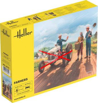 Rolnicy ( bez traktora)  - Heller 82752 skala 1/24