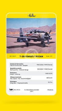 T-28 Fennec / Trojan - Heller 80279 skala 1/72
