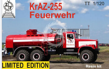 NA ZAMÓWIENIE - KrAZ-255 Feuerwehr - ZZ Modell ZZ12014 skala 1/120