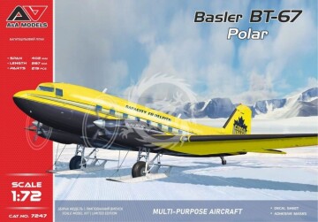 PRZEDSPRZEDAZ - Basler BT-67 POLAR (with ski) - A&A Models 7247 skala 1/72