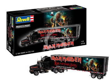 Tour Truck Iron Maiden (50th Anniversary) - Revell 07740 skala 1/32