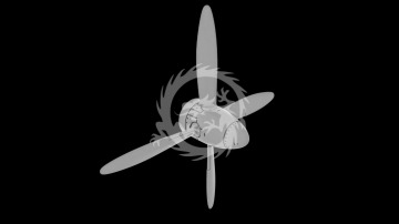 AV-68I Four-Blade Airscrew - Late Type Propeller Set - Metallic Details MDR72123 skala 1/72