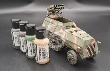 Somua Nebelwefer 42 - KM Model KM-35007 Wydruk 3D skala 1/35 