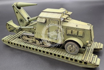 French Somua CODER - KM Model KM-72011  Wydruk 3D skala 1/72 