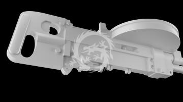Vickers K Aircraft Machine Gun – 3D Printed Detail Set - Metallic Details MDR72132 skala 1/72