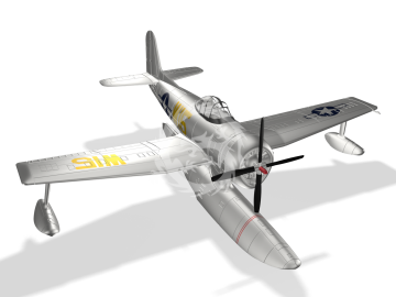 MDR14468 Metallic Details Model samolotu Curtiss SC-1 Seahawk w skali 1/144, drukowany w 3D