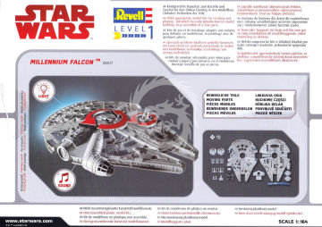 Falcon millennium 1/164 Revell 06778 Star Wars Dźwięk+światł