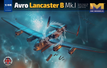 Avro Lancaster B Mk.I HK Models 01F005 skala 1/48