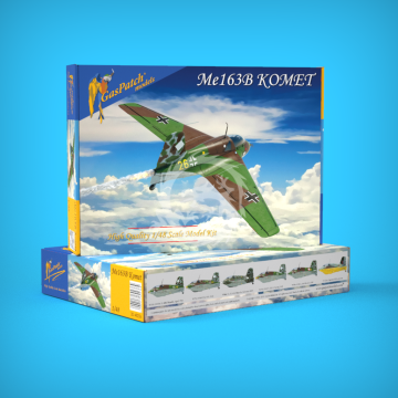 Messerschmitt Me-163B Komet GasPatch models 20-48236 skala 1/48