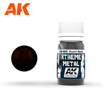 XTREME METAL - PALONY METAL 30ML AK484 AK-484 AK Interactive