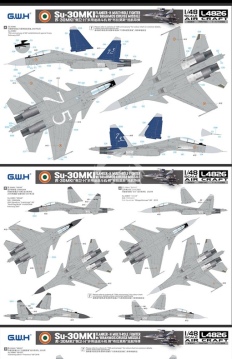 IAF Su-30MKI  Great Wall Hobby G.W.H L4826 skala 1/48 