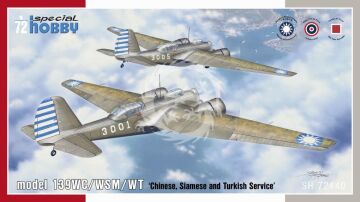 model 139WC/WSM/WT 'Chinese, Siamese and Turkish Servic Special Hobby 72440 skala 1/72