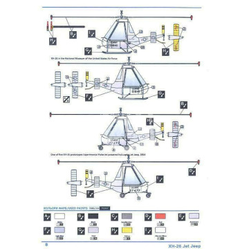 American Helicopter XH-26 Jet Jeep AMP 48007 skala 1/48