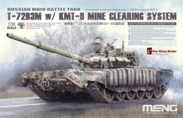 Russian T-72B3M w/ KMT-8 Mine Clearing System Meng Model TS-053 skala 1/35