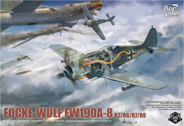 Focke-Wulf FW-190A-8 4 in 1 (R2; R6; R7; R8) Border Model BF-009 skala 1/35