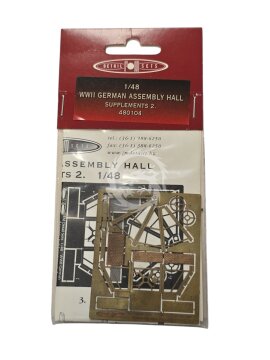 WWII german assembly hall supplements 2. 480104 skala 1/48