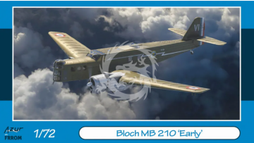 Bloch MB 210 Early - Azur-FRROM FR0055 skala 1/72