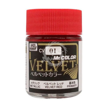 CV-01 Mr.Color Velvet (18 ml) Red - Mr.Hobby CV01 