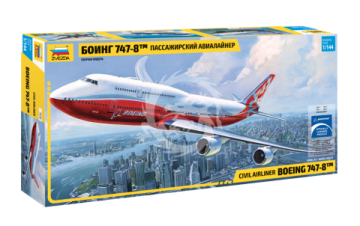 Boeing 747-8  Zvezda 7010 skala 1/144