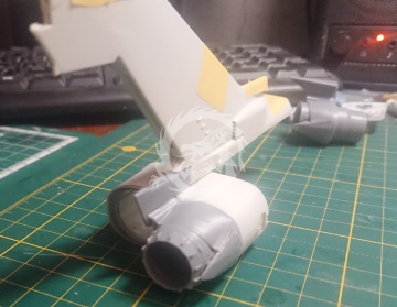  Tornado ADV F.3 Exhaust Nozzles RB 199-4R Mk.104 (opened)  - Katran K4872 skala 1/48