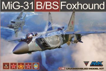 Mikoyan MiG-31B/BS Foxhound - AvantGarde Model Kits 88008-A skala 1/48