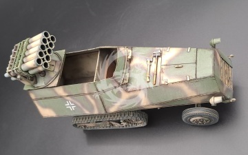 Somua Nebelwefer 42 - KM Model KM-35007 Wydruk 3D skala 1/35 