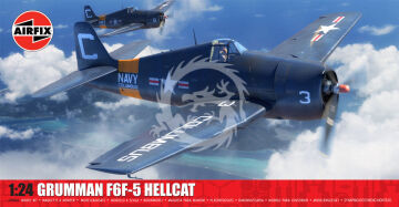 PRZEDSPRZEDAZ - Grumman F6F-5 Hellcat - Airfix A19004A skala 1/24