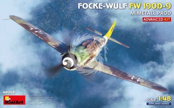 PRZEDSPRZEDAZ - Focke-Wulf Fw 190D-9. Mimetall Prod. Advanced Kit - MiniArt 48048 skala 1/48