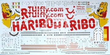 Boeing 737-800 TUIfly GoldbAIR Revell 04268 skala 1_144