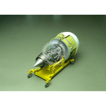 Żywiczny dodatek General Electric GE90-94 with Stand with Stand (left side) Laci LAC144037 skala 1/144
