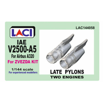IAE V2500-A5 A320 Late Pylons LACI LAC144058 1:144