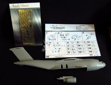  MD14410 Metallic Details Detailing set for aircraft model C-17A Globemaster Revell 1/144