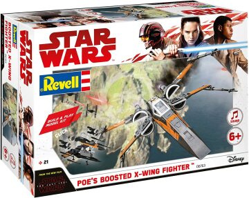 Poe Boosted X Wing Fighter Star Wars Revell 06763  1/78