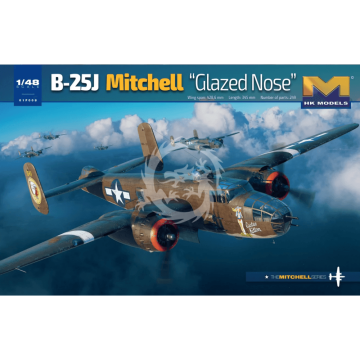 B-25J Mitchell GLAZED NOSE - HK Models 01F008 skala 1/48